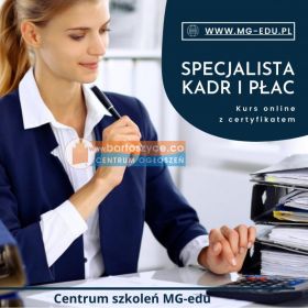 Specjalista kadr i płac - kurs online cała Polska