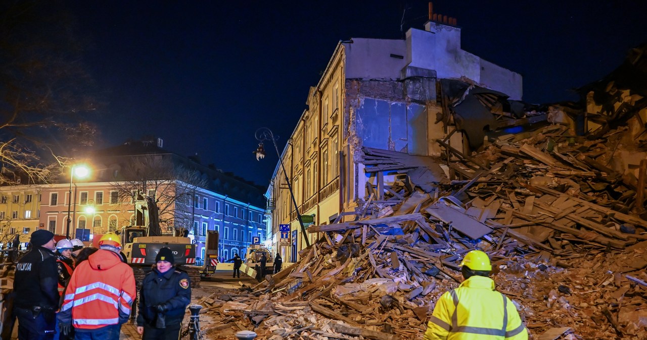 "Budynku już nie ma". Siedem osób ma dostać pomoc