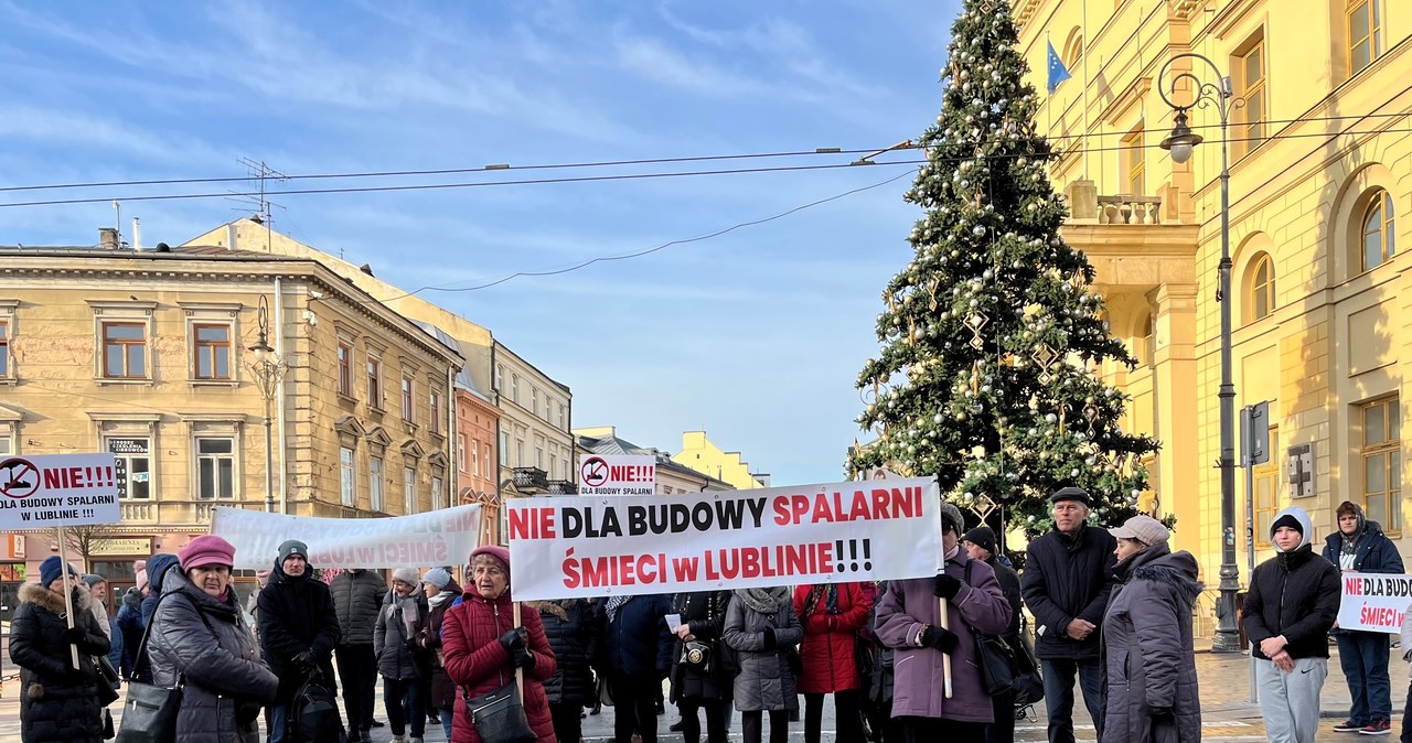 Protestujący zablokowali centrum Lublina