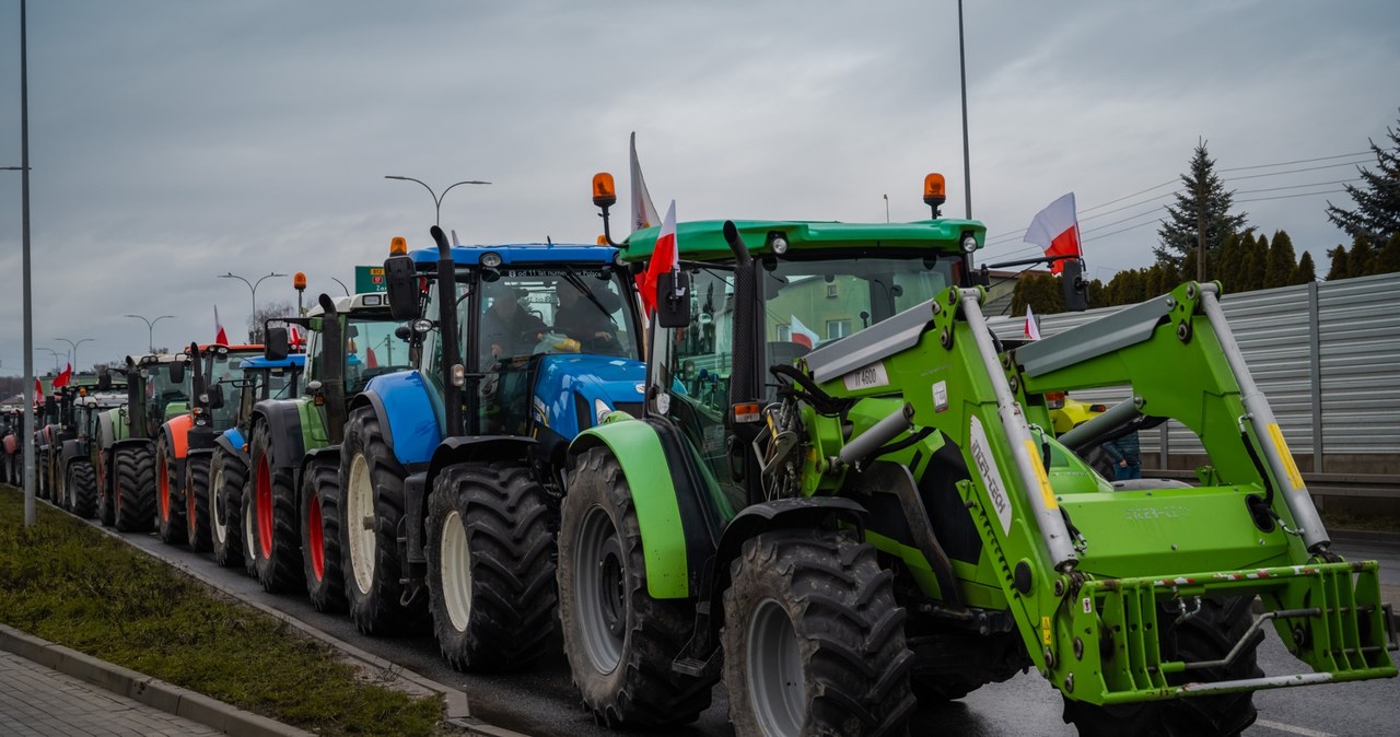 Rolnicy protestują na przejściach granicznych. Boją się pryszczycy z Niemiec