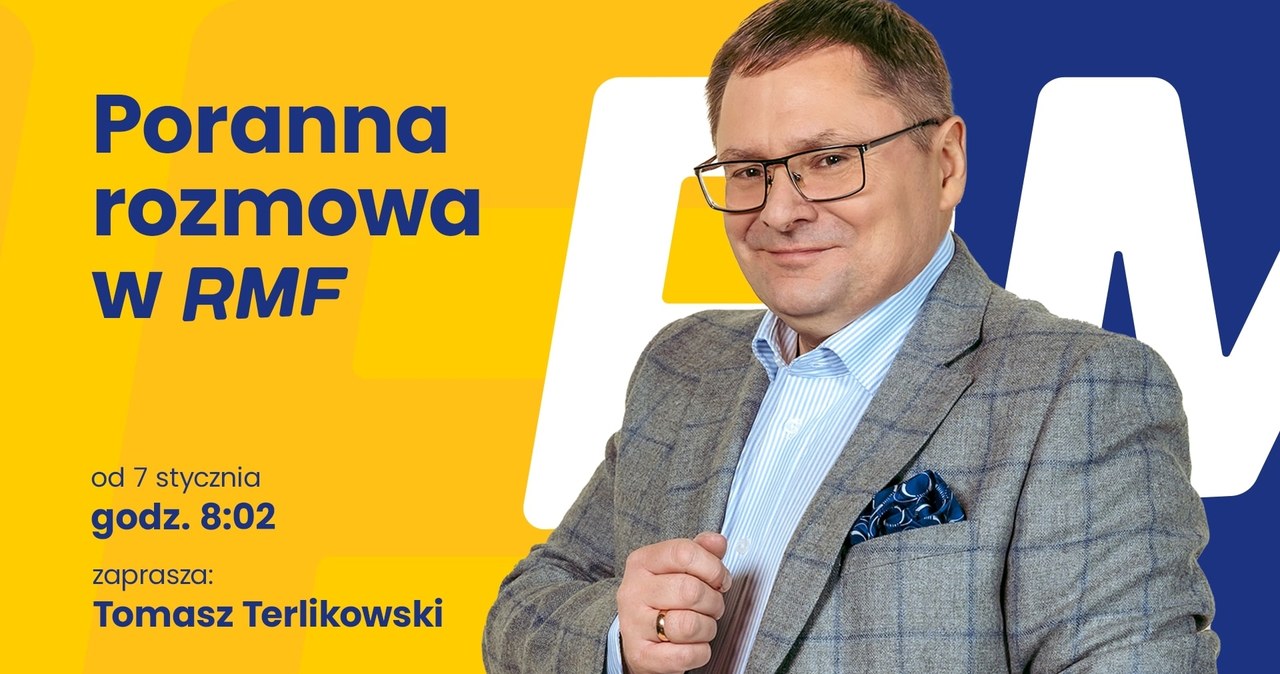 Tomasz Terlikowski gospodarzem Porannej rozmowy w RMF FM. Zapraszamy już od 7 stycznia