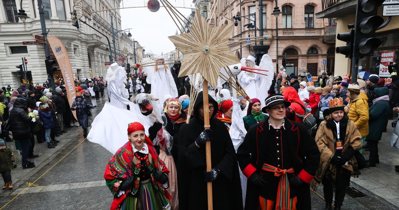 ​Łódzki Orszak Trzech Króli z kolędami i akcją charytatywną