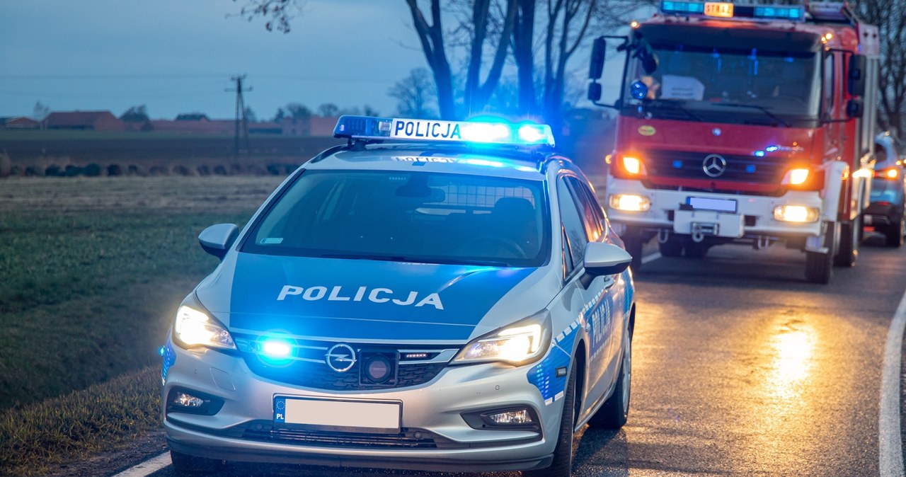 Karambol w Wielkopolsce. Jedna osoba trafiła do szpitala